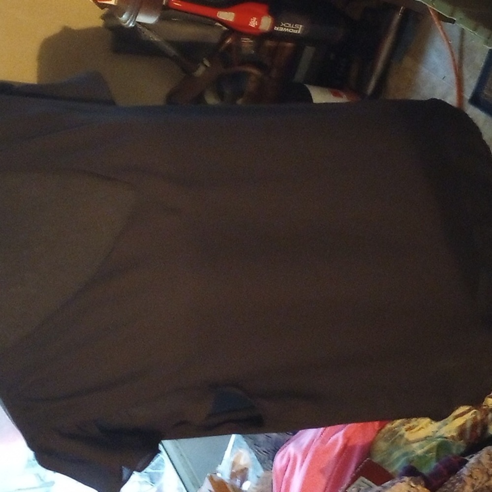2X Up and Downs gourgous black sheer fluttery cap  sleeve vneck Top   (53)